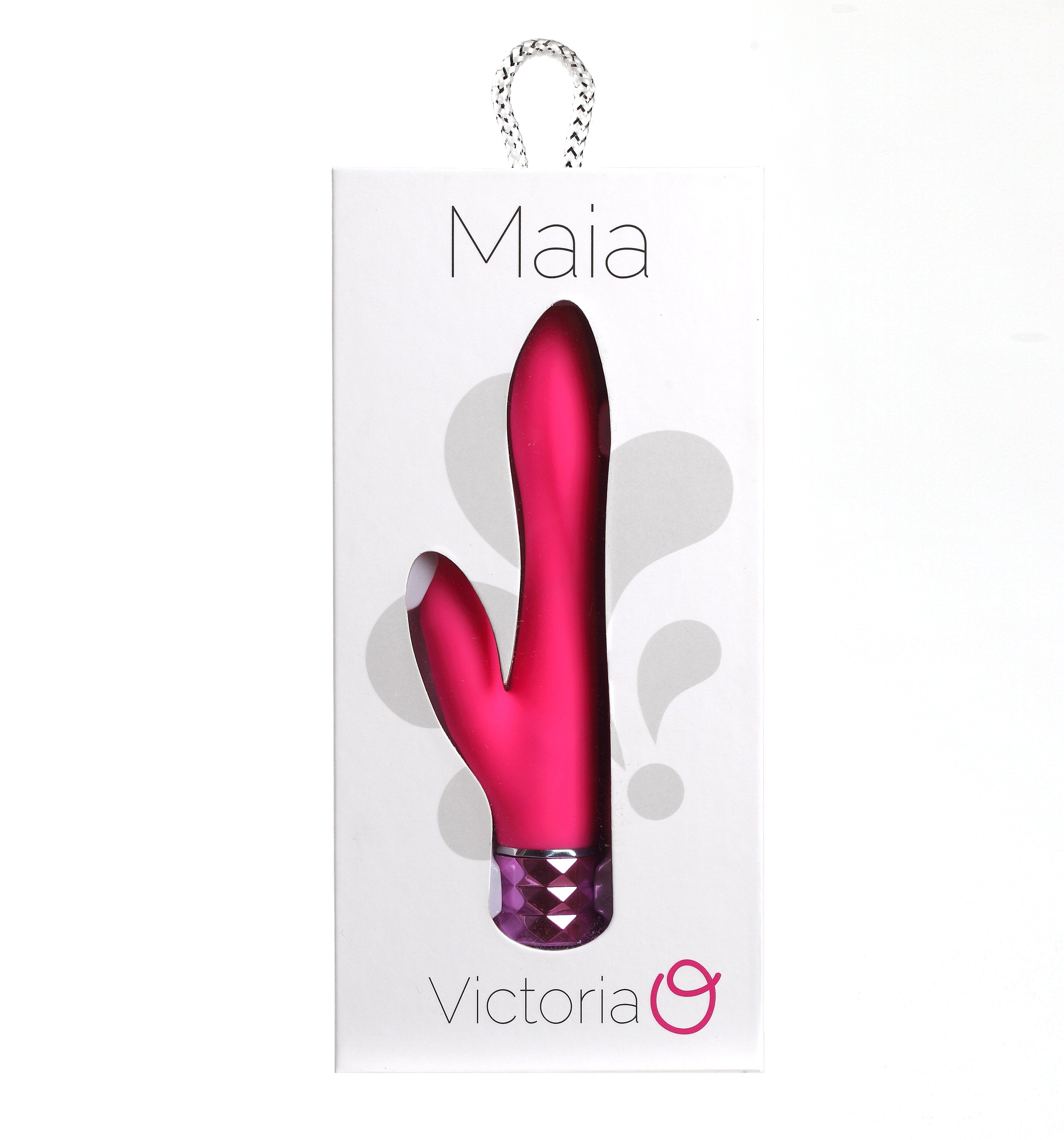 Maia Victoria 15.2 Centimeter USB Rechargeable Rabbit Vibrator VIBRATORS-RABBIT
