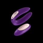 Satisfyer Partner Double Plus – Remote-Controlled Silicone Couples Vibrator Purple > Sex Toys > Couples Toys