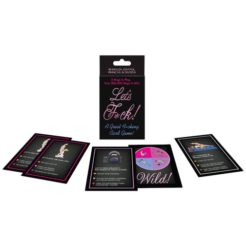 Lets F*ck Card Game - 48 Cards for Fun Adult Play > Novelties > Card Games