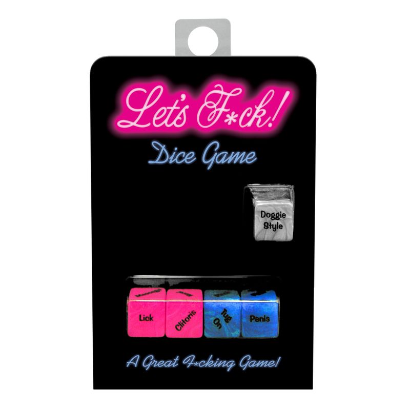 Lets Fuck Dice Game – Adult Couples Intimacy Game > Novelties > Games