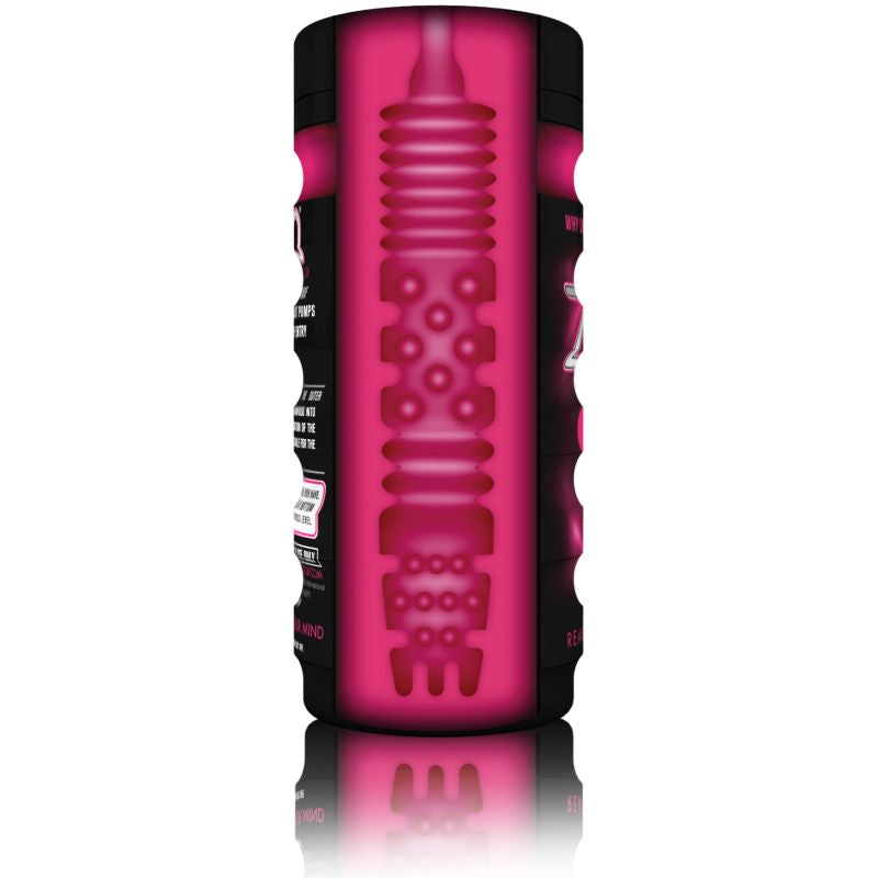 Zolo Girlfriend Masturbator Cup Cerise Ergonomic Design Strokers - Manual