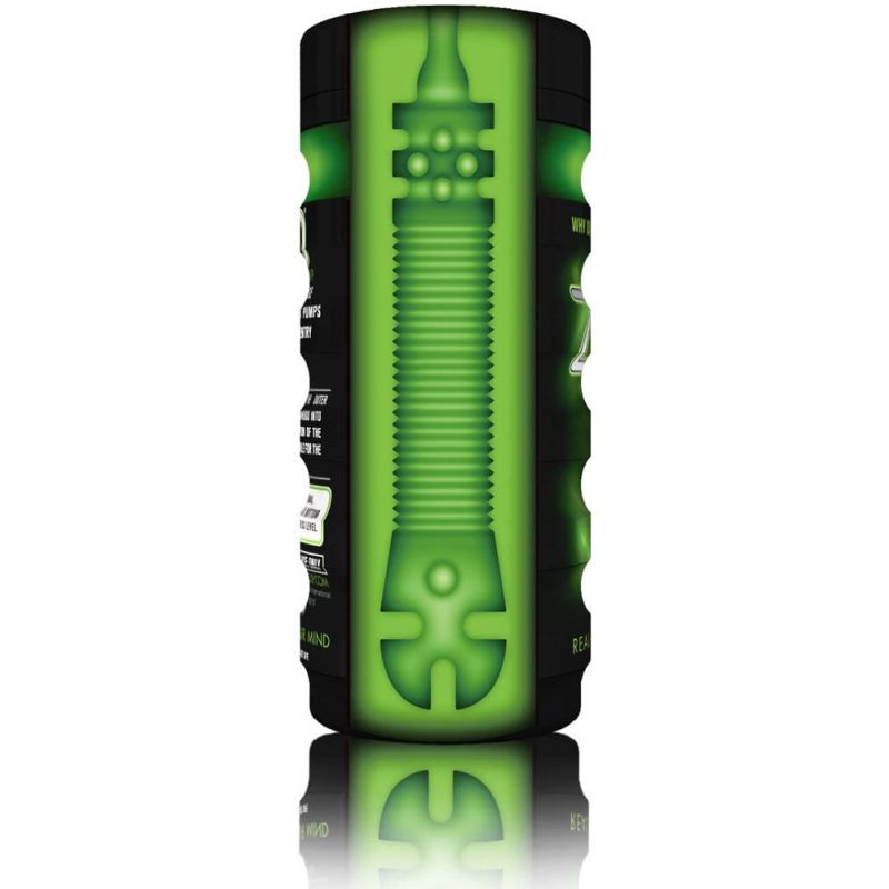 Zolo Original Masturbator Cup Ergonomic Textured Sleeve Strokers - Manual