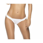 Perfect Thong – Glossy Wet Look Black Lingerie Thong White S M > Clothes > Panties