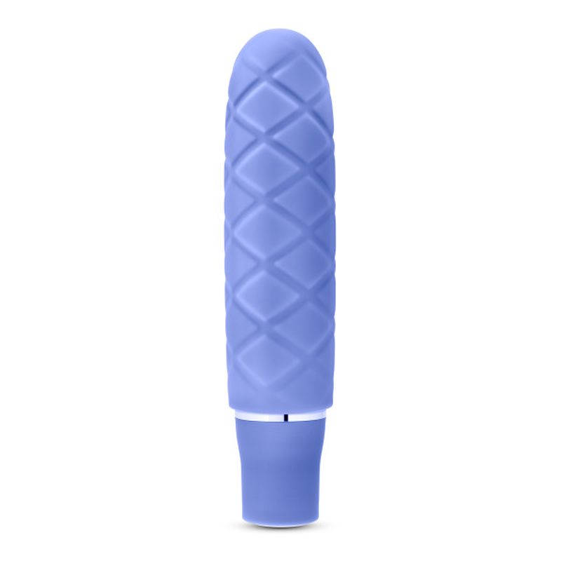 Luxe Cozi Mini Periwinkle - Compact Vibrating Silicone Toy > Vibrators > Finger Vibrators