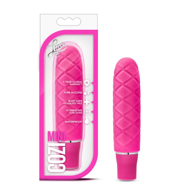 Luxe Cozi Mini Fuchia - Compact Vibrating Silicone Toy > Vibrators > Standard Vibrators
