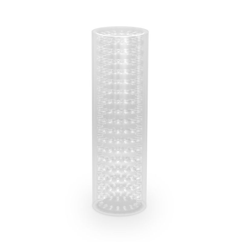 M for Men Clear Stroke Sleeve Masturbation Aid for Men 5.5 Inch Strokers - Manual