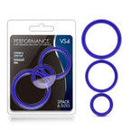 Performance Silicone Cock Ring 3 Piece Set – Stretch and Support Silicone Rings > Cock Ring > Sets