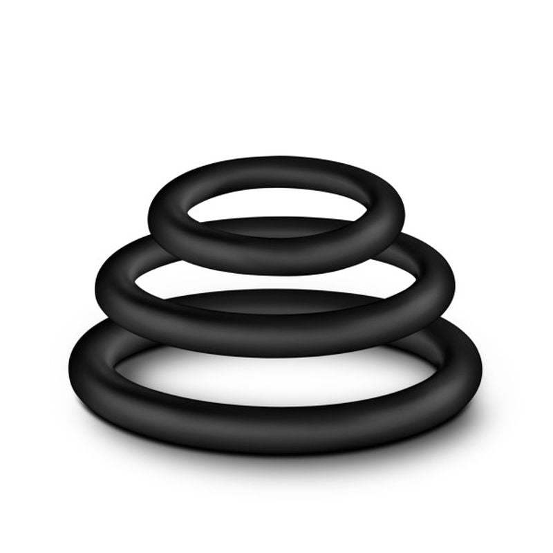 Performance VS4 Pure Premium (Black) – Silicone Cock Rings Set COCK RING Set
