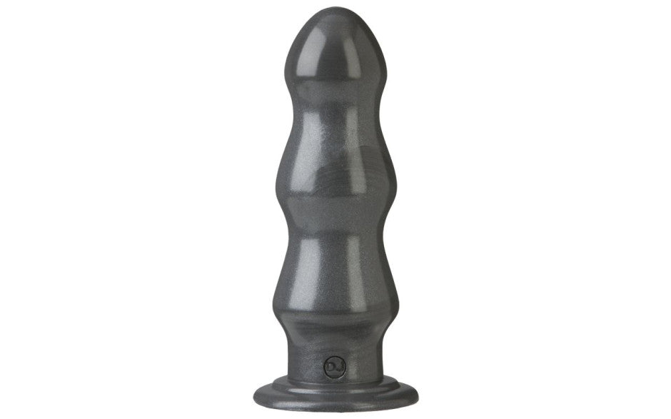 B-7 Tango 7in Anal Dildo Gun Metal Black Dongs Big