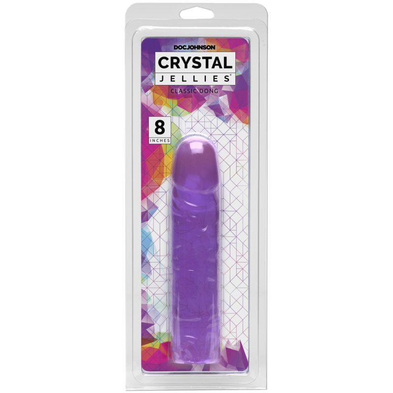 8 In Classic Dong Purple - Flexible Phthalate Free Design DONGS
