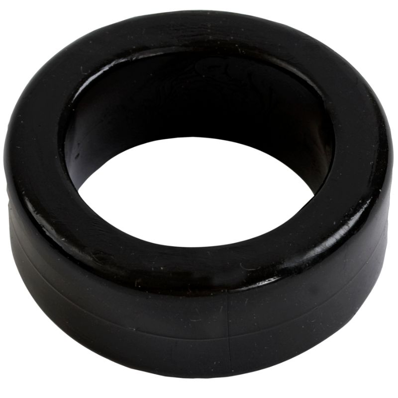TitanMen Black Stretch Cock Ring – Comfortable Flexible Ring > Cock Ring > Single