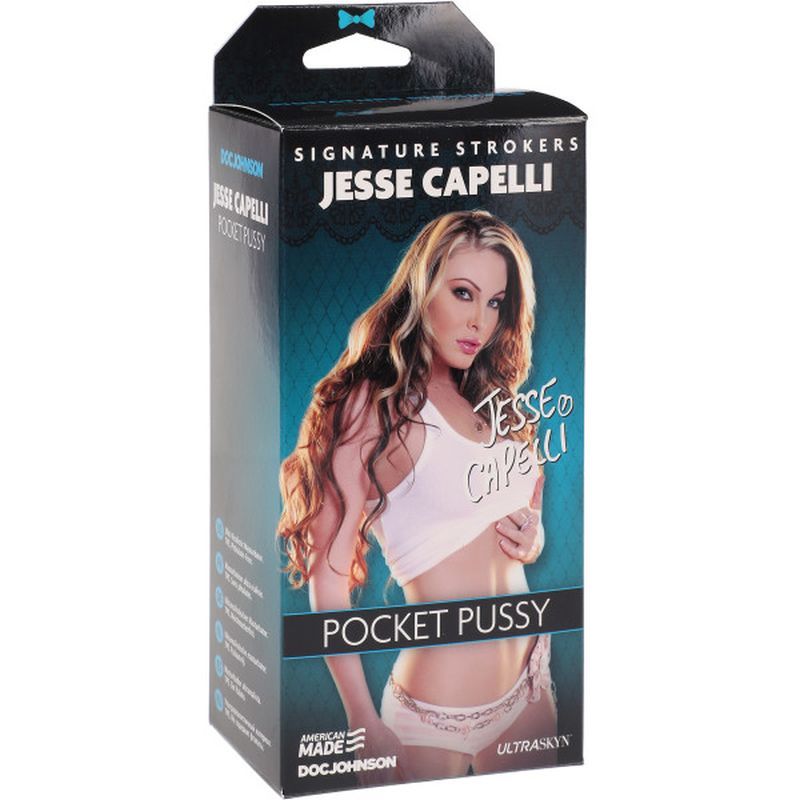 Jesse Capelli Ultraskyn Pocket Pussy Vanilla Stroker Beige Strokers - Celebrity