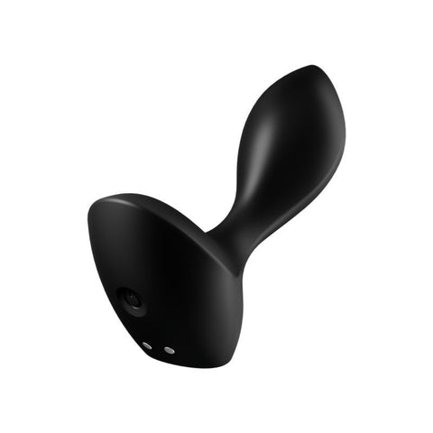 Satisfyer Backdoor Lover Black - Elegant Anal Plug > Anal Range > Vibrating Butt Plugs