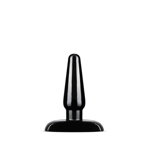 Blush Basic Small Anal Plug Tapered Black for New Sensations Butt Plugs