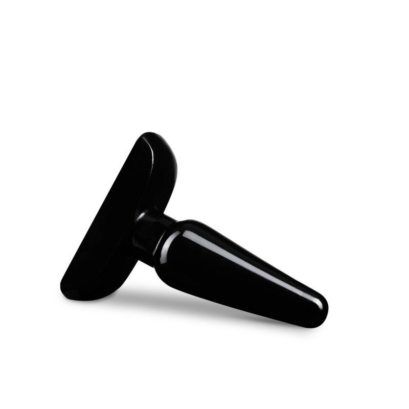 Blush Basic Small Anal Plug Tapered Black for New Sensations Butt Plugs