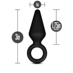 Anal Adventures Platinum Silicone Anal Loop Plug Small – Silicone Butt Plug > Anal Range > Butt Plugs