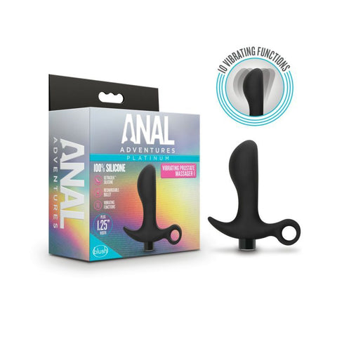 Anal Adventures Platinum Silicone Prostate Massager 01 > Anal Range > Prostate Massagers