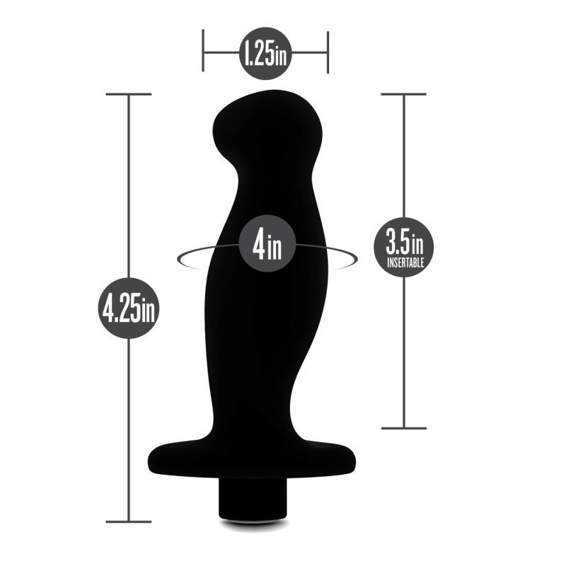 Anal Adventures Platinum Silicone Prostate Massager Toy Secondary image