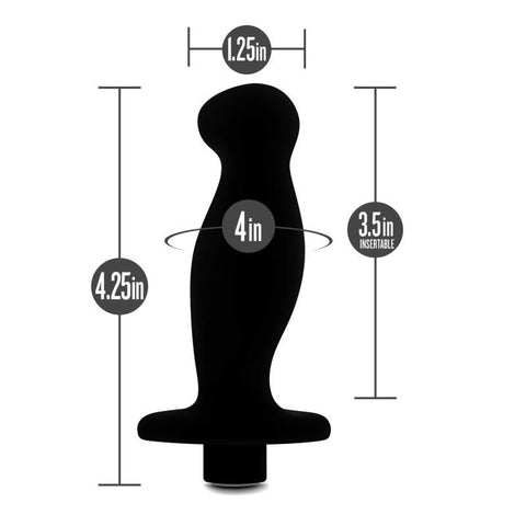 Anal Adventures Platinum Silicone Prostate Massager Toy > Anal Range > Prostate Plugs