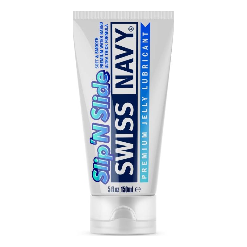 Swiss Navy Slip N Slide Premium Jelly Lubricant 5 Ounce Default Title Water Based Lube