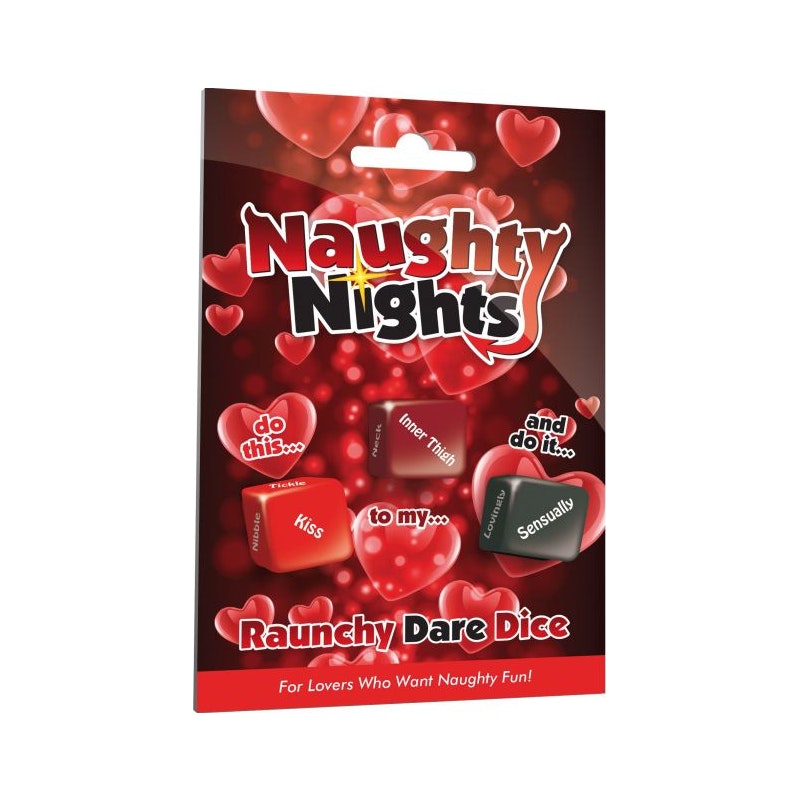 Naughty Nights Dice - 3 Piece Frisky Dare Dice Set Default Title Games