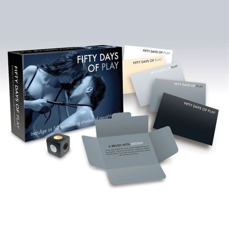 Fifty Days of Play Naughty Adult Game – Intimate Couples Game > Novelties > Board Games