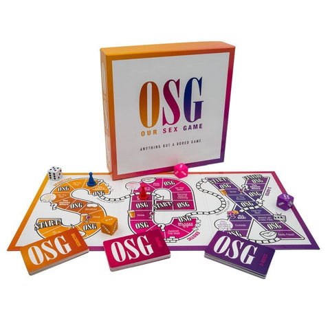 Our Sex Game Board for Couples - 1 Game Size Games