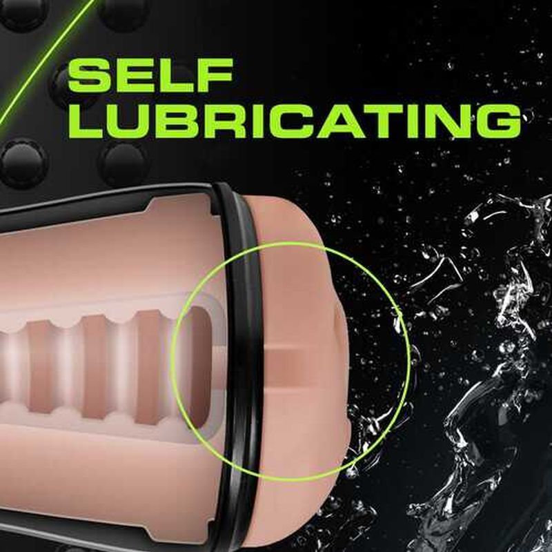 M for Men Soft and Wet Self Lubricating Stroker Cup Vanilla > Sex Toys For Men > Masturbators Cup