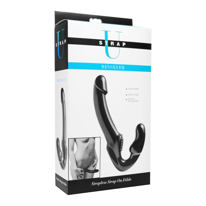 Xr Revolver Strapless Strap On G Spot Dildo Silicone > Realistic Dildos and Vibes > Strapless Strap Ons