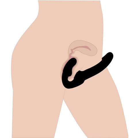 Xr Revolver Strapless Strap On G Spot Dildo Silicone > Dildos > Strapless Strap Ons