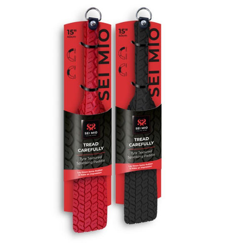 Tyre Paddle Large Red - Double-Sided Vegan Spanking Tool Whips & Paddles