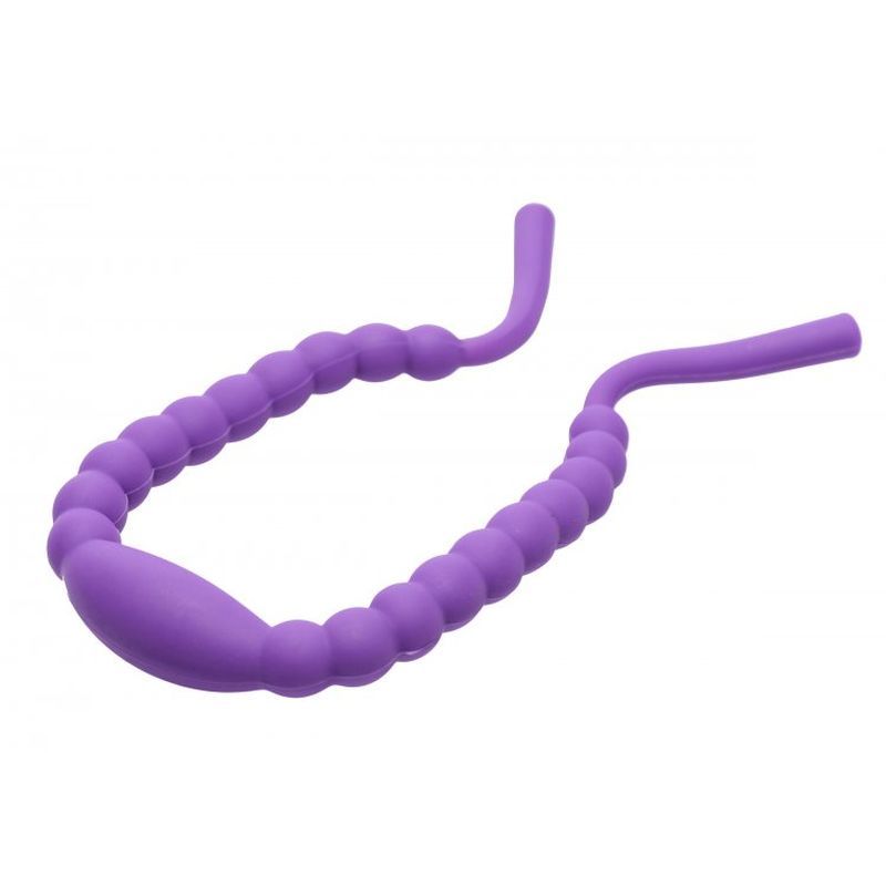 Oral Enhancing Hands Free Labia Spreader in Pink Purple Medical Themed