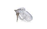 Clear Captor Chastity Cage Large