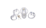 Clear Captor Chastity Cage Large