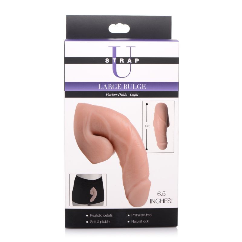 Large Bulge Soft Packer Dildo 7 Inch Light Skin Tone > Gender > Packers