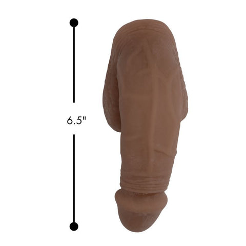Large Bulge Soft Packer Dildo 6 Inches Medium Skin Tone Dildos & Dongs