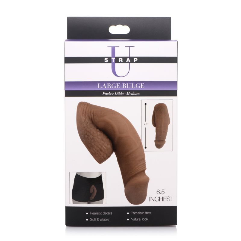 Large Bulge Soft Packer Dildo 6 Inches Medium Skin Tone Dildos & Dongs