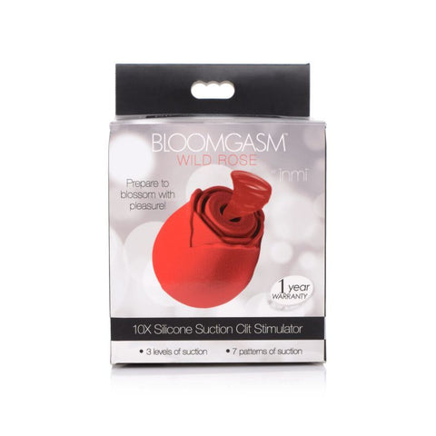 Inmi Bloomgasm 10X Silicone Suction Clit Stimulator > Sex Toys For Ladies > Rose Stimulators