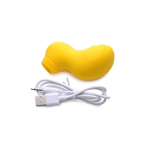 Shegasm Sucky Ducky Clit Stimulator in Pink Suction Stimulator