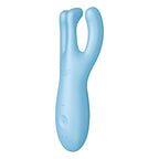 Satisfyer Threesome 4 Connect App Lay-On Vibrator Blue