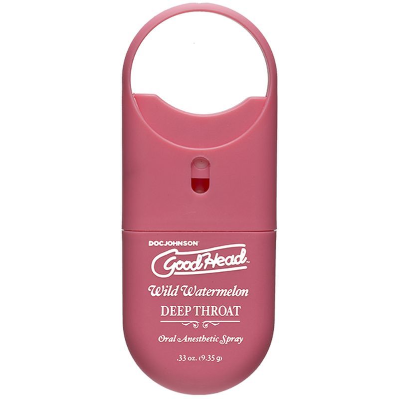 GoodHead To Go Deep Throat Spray (Wild Watermelon) – Erotic Food and Edible Spray Default Title Oral Gels & Sprays