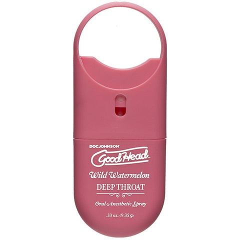 GoodHead To Go Deep Throat Spray (Wild Watermelon) – Erotic Food and Edible Spray Default Title Oral Gels & Sprays