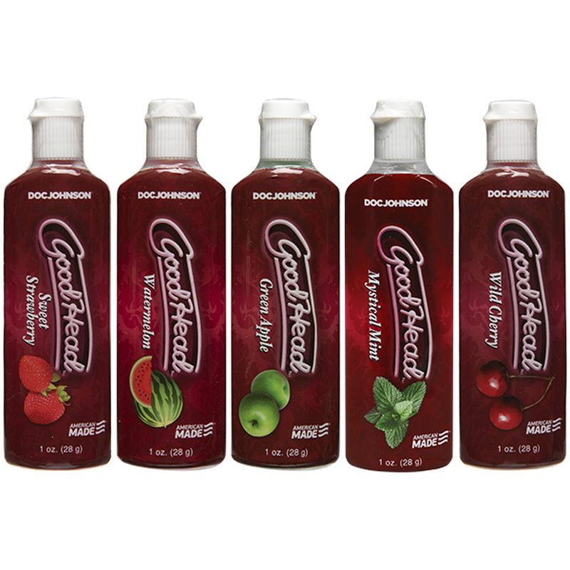 Goodhead Oral Delight Gel 1 Ounce 5 Pack Oral Gels & Sprays