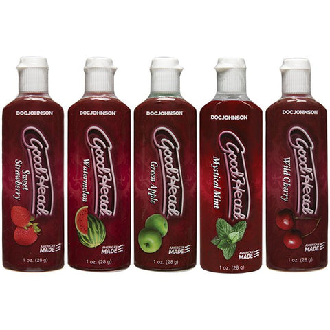 Goodhead Oral Delight Gel 1 Ounce 5 Pack Oral Gels & Sprays