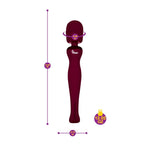 Viben Sultry Wand Massager in Ruby > Sex Toys > Massage Wands