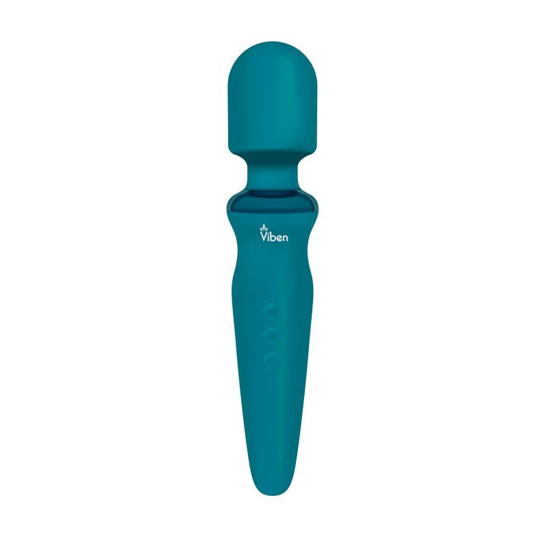 Viben Fierce Rechargeable Wand Massager Ocean Blue Electric Massager