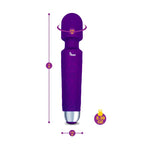 Viben Tempest Travel Wand Massager in Violet > Sex Toys > Mini Massagers