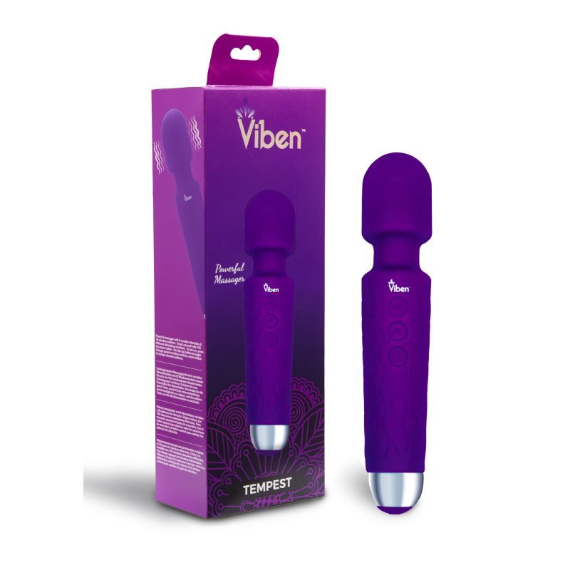 Viben Tempest Travel Wand Massager in Violet > Sex Toys > Mini Massagers