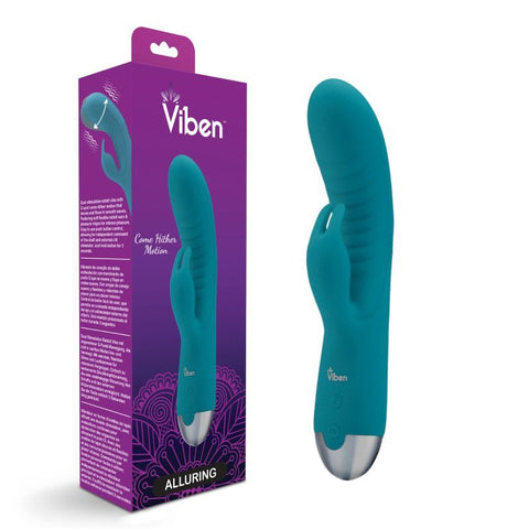 Viben Alluring Come Hither Rabbit Vibe Ocean G-Spot Massager VIBRATORS-RABBIT