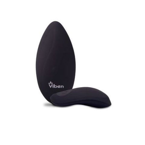 Viben Racy Multi Function Panty Vibrator with Remote Control Black Panty Vibrators